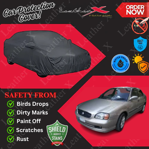 Suzuki Baleno Car Japanese's Topcover Black Coated 100% Dust & Water Proof