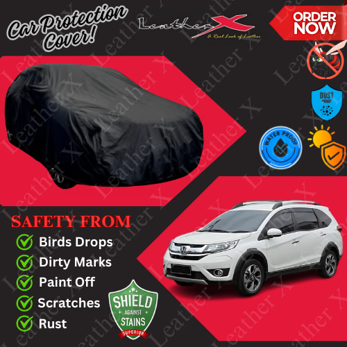 BRV Car Japanese's Topcover Black Coated 100% Dust & Water Proof