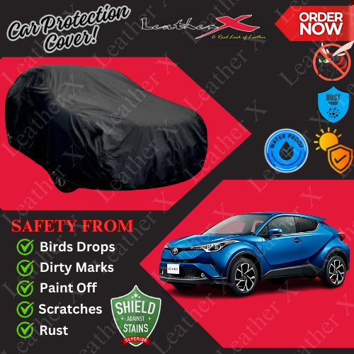 CHR Car Japanese's Topcover Black Coated 100% Dust & Water Proof