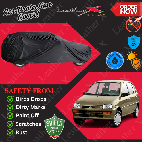 Cuore Car Japanese's Topcover Black Coated 100% Dust & Water Proof