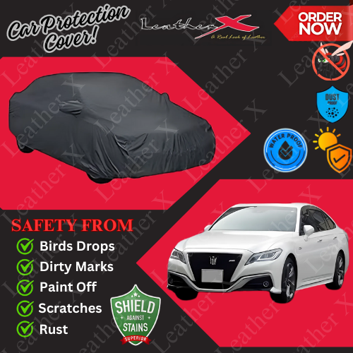 Toyota Crown Car Japanese's Topcover Black Coated 100% Dust & Water Proof
