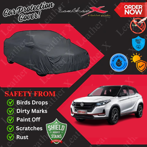 DFSK GLORY 500 Car Japanese's Topcover Black Coated 100% Dust & Water Proof