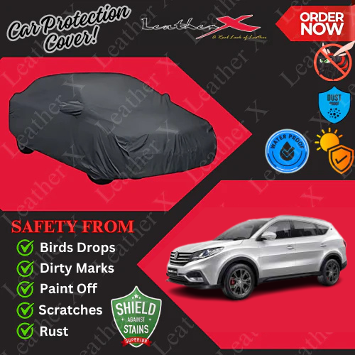 DFSK GLORY 580 Car Japanese's Topcover Black Coated 100% Dust & Water Proof