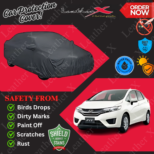 Honda Fit Car Japanese's Topcover Black Coated 100% Dust & Water Proof