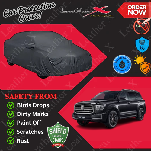 GWM HAVAL TANK 300 Car Japanese's Topcover Black Coated 100% Dust & Water Proof
