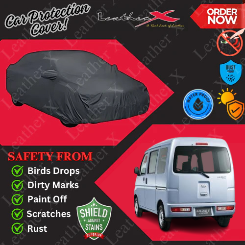 HIJET DABA Car Japanese's Topcover Black Coated 100% Dust & Water Proof