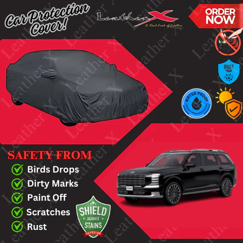 HYUNDAI PALISADE Car Japanese's Topcover Black Coated 100% Dust & Water Proof