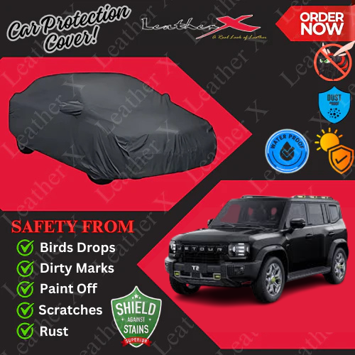 JETOUR T2 Car Japanese's Topcover Black Coated 100% Dust & Water Proof