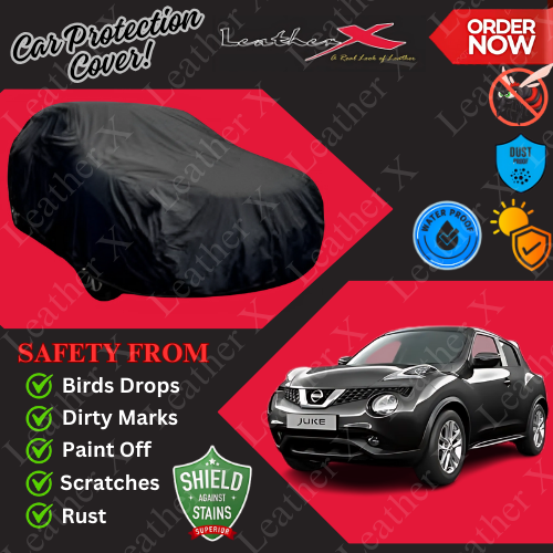 Juke Car Japanese's Topcover Black Coated 100% Dust & Water Proof