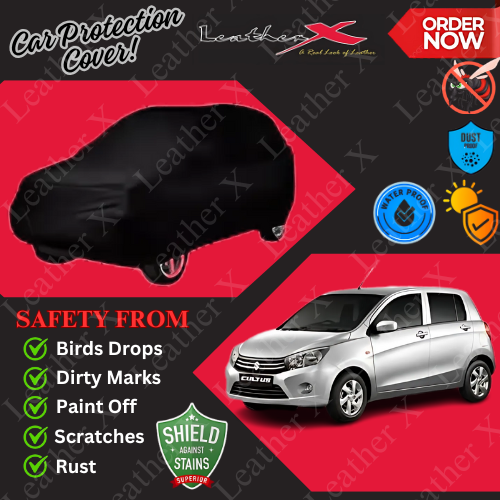 New Cultus Car Japanese's Topcover Black Coated 100% Dust & Water Proof