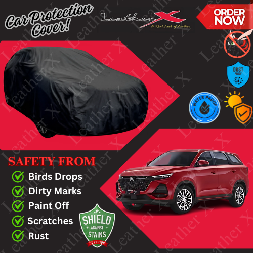 Oshan X7 Car Japanese's Topcover Black Coated 100% Dust & Water Proof