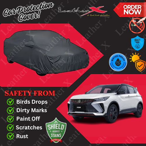 PROTON X 50 Car Japanese's Topcover Black Coated 100% Dust & Water Proof
