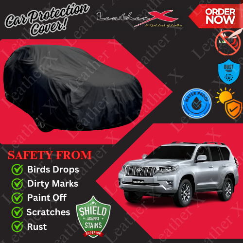 Parado Car Japanese's Topcover Black Coated 100% Dust & Water Proof