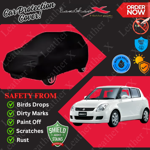 Swift Car Japanese's Topcover Black Coated 100% Dust & Water Proof