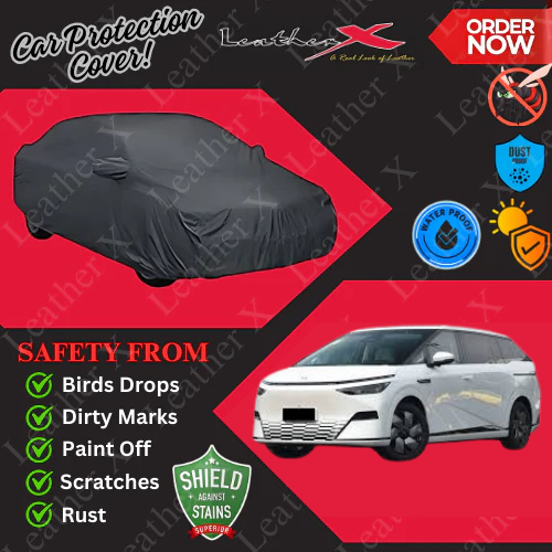 Xpeng X9 Car Japanese's Topcover Black Coated 100% Dust & Water Proof