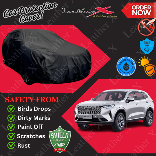 Haval H6 Car Japanese's Topcover Black Coated 100% Dust & Water Proof