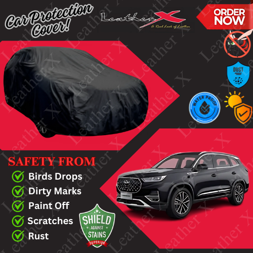 Tiggo 8 Pro Car Japanese's Topcover Black Coated 100% Dust & Water Proof